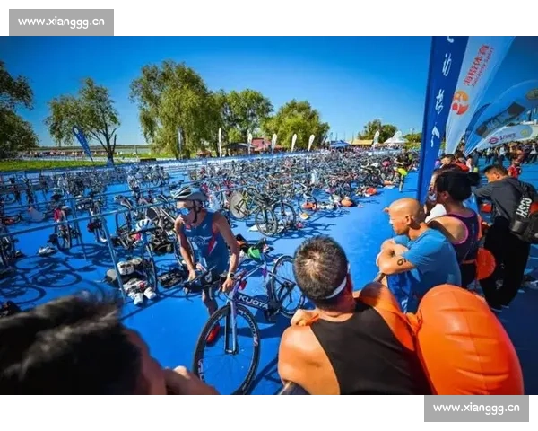 查干湖湿地铁人三项赛开赛 400 选手挑战生态赛道